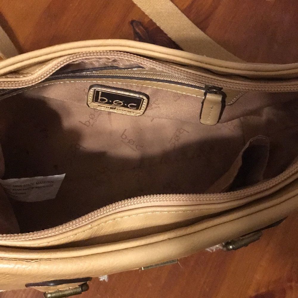BOC Tan Purse with Adjustable Strap - Picture 6 of 14